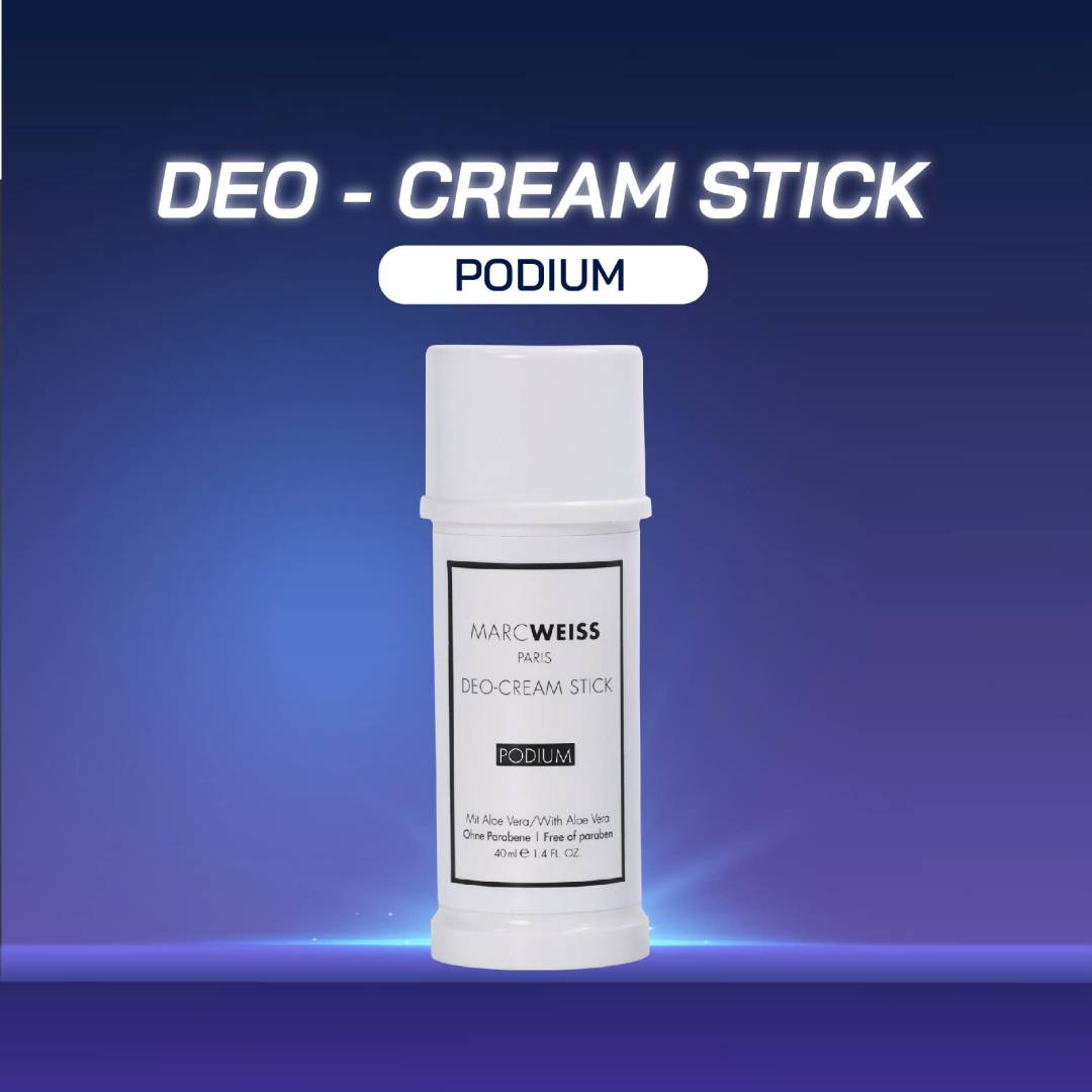 Lăn khử mùi 4 trong 1 Deo MarcWeiss Podium hương hoa trái cây sảng khoái, trẻ trung, dưỡng sáng da, ngăn mồ hôi 40ml
