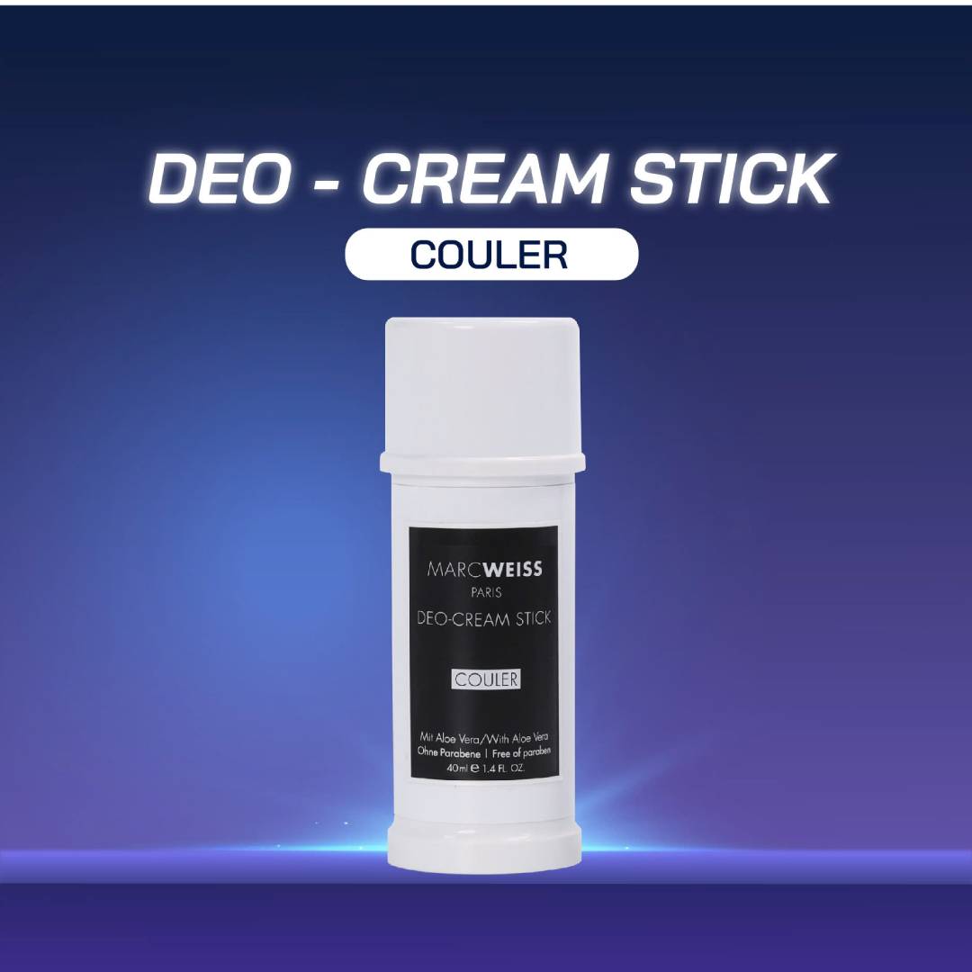 Lăn khử mùi 4 trong 1 Deo MarcWeiss Couler - Hương Classic (đậm mùi hơn): dạng kem dưỡng sáng da, ngăn mồ hôi và tích hợp hương nước hoa cao cấp từ Đức 40ml