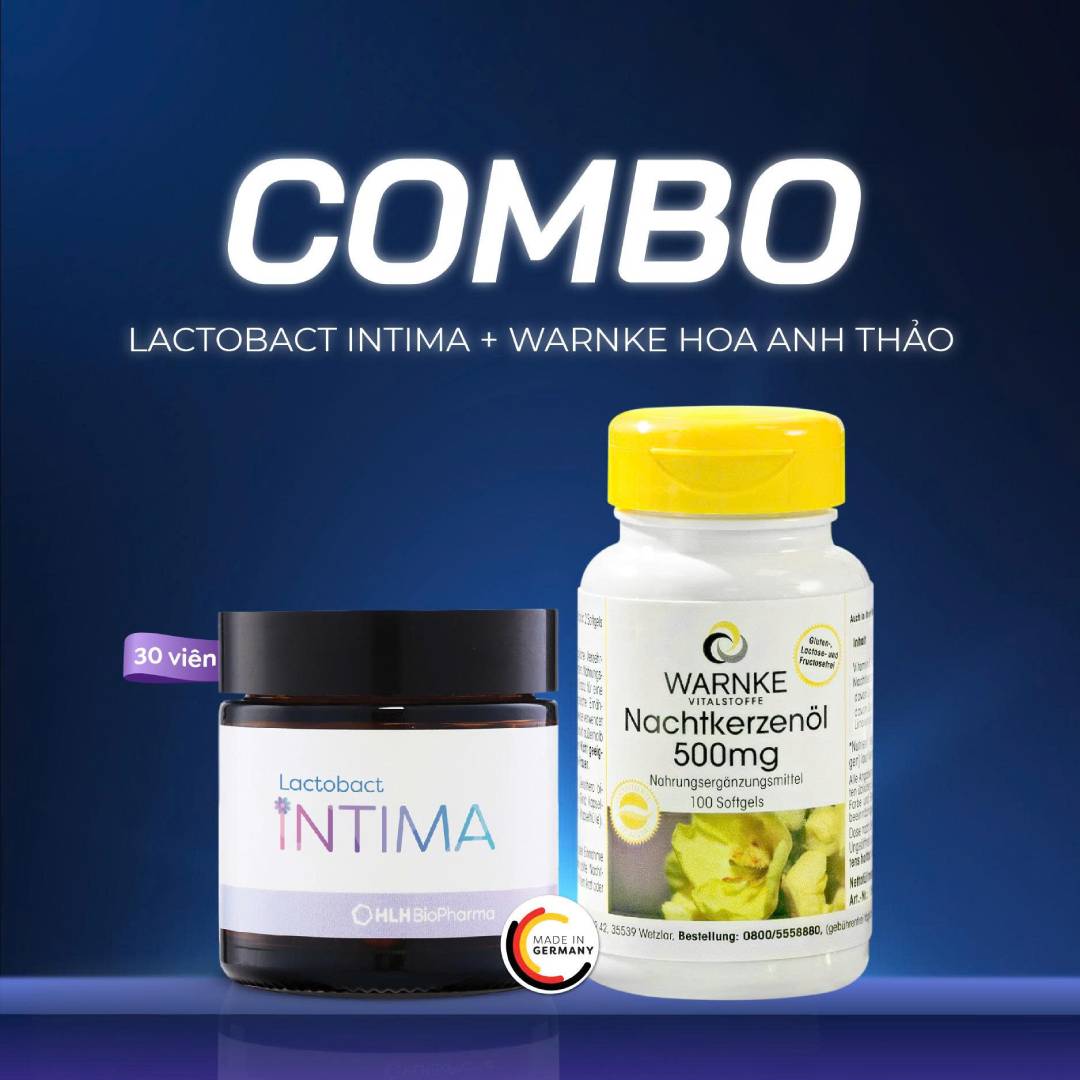 Combo Lactobact Intima + Warnke Hoa Anh Thảo